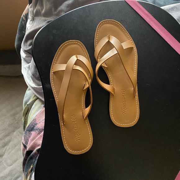 Madewell Light Brown Strappy Sandals women’s size 6 - Picture 7 of 7